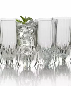 Budget ❤️ Mikasa® Opus Set of 4 Highball Glasses 🔥