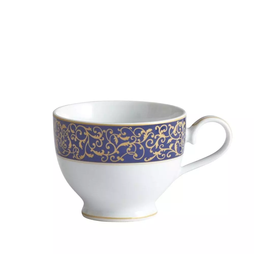 Hot Sale ⭐ Mikasa® Parchment Cobalt Tea Cup ⭐ 3 Hot Sale ⭐ Mikasa® Parchment Cobalt Tea Cup ⭐