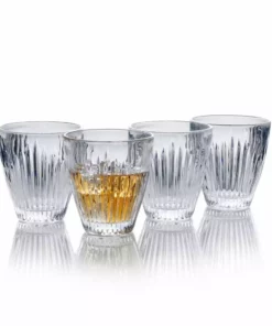 Hot Sale ⭐ Mikasa® Parkside Set of 4 Double Old Fashioned Whiskey Glasses 😉