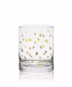 Best deal 💯 Mikasa® Party Set of 4 Double Old Fashioned Whiskey Glasses 🧨 -Hot Sale barware Store party set of 4 double old fashioned glasses 5294203 7