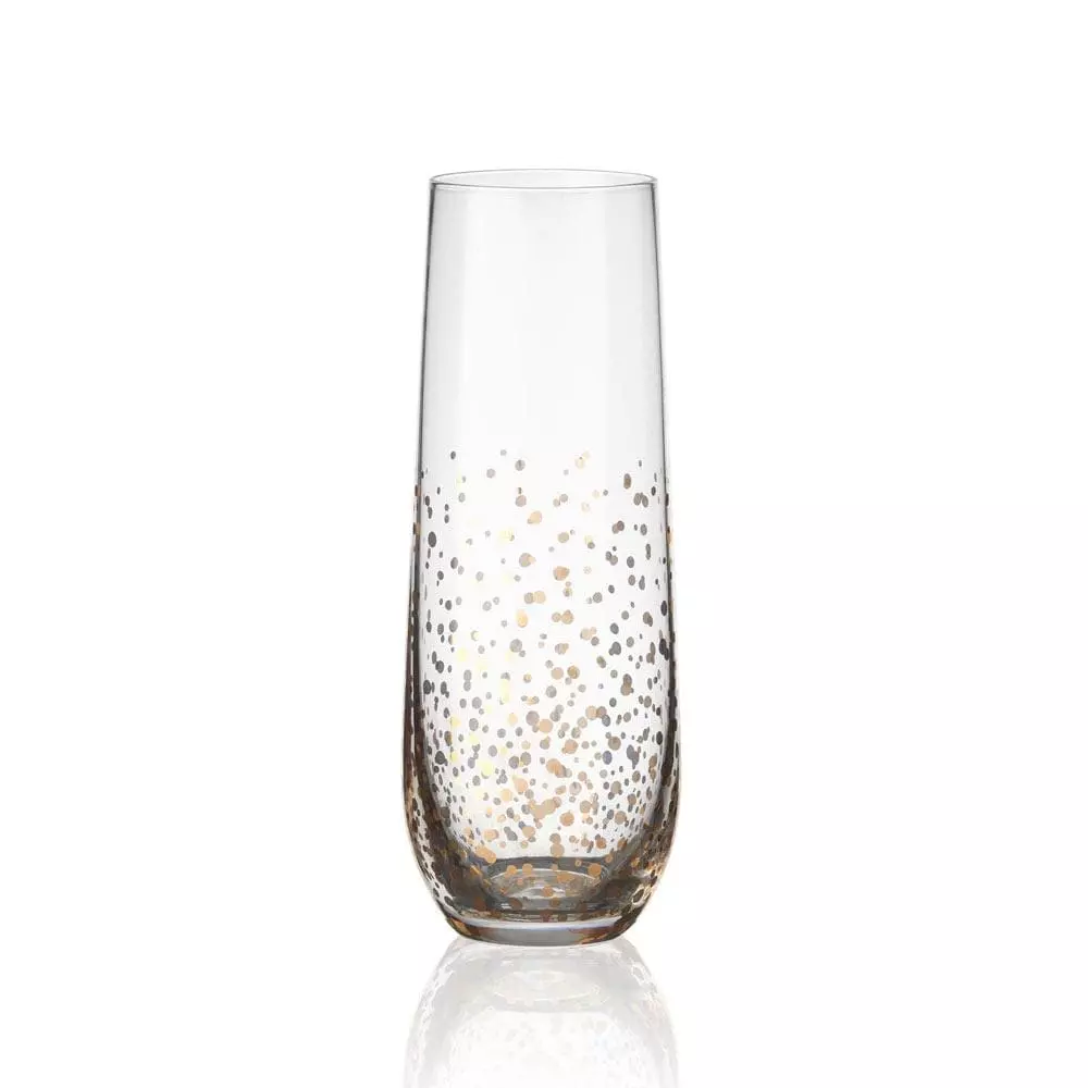 Best reviews of 😀 Mikasa® Party Set of 4 Gold Stemless Flute Glasses 🥰 5 Best reviews of 😀 Mikasa® Party Set of 4 Gold Stemless Flute Glasses 🥰 - Image 3