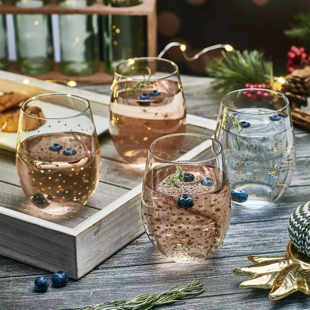 Top 10 🤩 Mikasa® Party Set of 4 Stemless Wine Glasses 😍 5 Top 10 🤩 Mikasa® Party Set of 4 Stemless Wine Glasses 😍 - Image 3