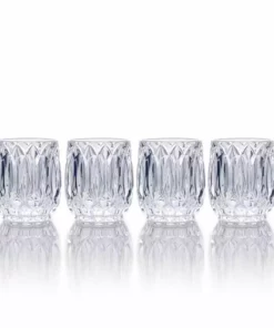 Flash Sale 🎉 Mikasa® Saxon Set of 4 Double Old Fashioned Whiskey Glasses 💯