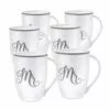 Outlet ❤️ Mikasa® Set of 6 Mr Platinum Mugs ⭐