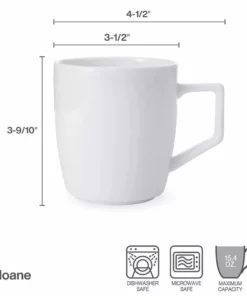 Promo 🥰 Mikasa® Sloane Set of 4 Mugs 😍 11 Promo 🥰 Mikasa® Sloane Set of 4 Mugs 😍 -Hot Sale barware Store sloane set of 4 mugs 5289227 4