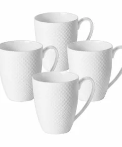 Hot Sale barware Store 51 Best deal 😍 Mikasa® Stanton Set of 4 Mugs ❤️