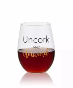 Top 10 👏 Mikasa® Double Wall Mug and Stemless Wine Glass Set of 2, Rise and Unwind Sentiments ⭐ -Hot Sale barware Store stemless set of 2 unwind wine glass and glass mug 5281850 4