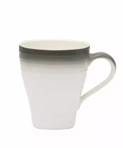 Cheap ✨ Mikasa® Swirl Ombre Graphite Square Mug 🎁
