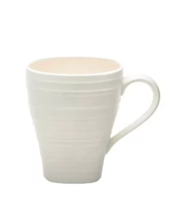 Cheap 🔥 Mikasa® Swirl White Square Mug ⭐