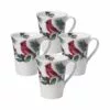 Hot Sale ⌛ Mikasa® Winter Cardinal Set of 4 Mugs 😍 -Hot Sale barware Store winter cardinal set of 4 mugs K45272173 1