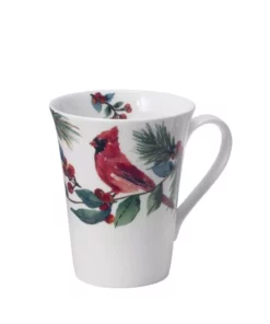 Hot Sale ⌛ Mikasa® Winter Cardinal Set of 4 Mugs 😍 -Hot Sale barware Store winter cardinal set of 4 mugs K45272173 2